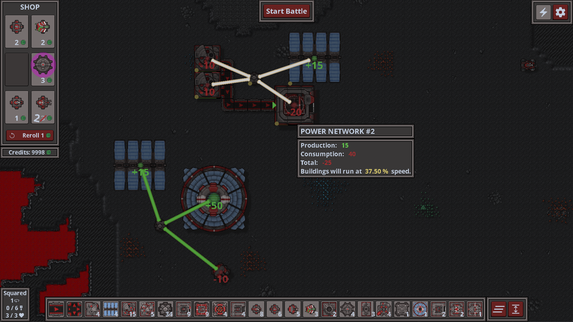 Power Network Tooltip